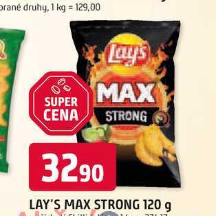 LAY'S MAX STRONG 120 g 
