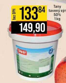 Tany tavený sýr 1 kg