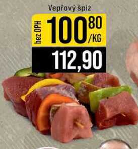 Vepřový špíz 1 kg