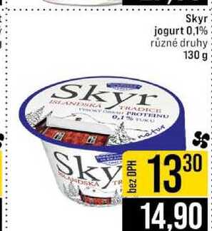 Skyr jogurt 0,1% 130 g