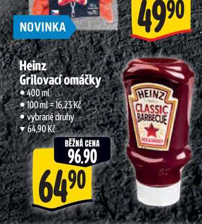   Heinz Grilovací omáčky 400 ml 