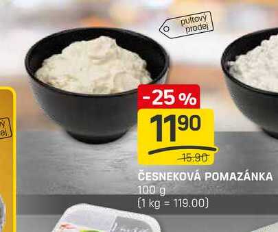 ČESNEKOVÁ POMAZÁNKA 100 g 