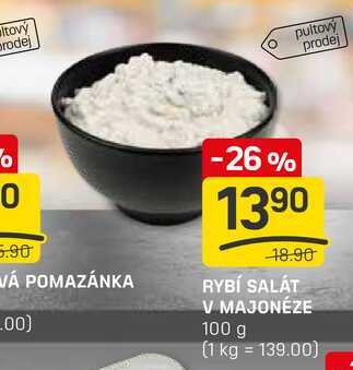 RYBÍ SALÁT V MAJONÉZE 100 g 
