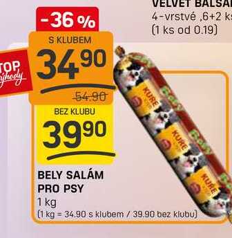 BELY SALÁM PRO PSY 1 kg 