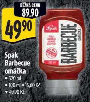 Spak Barbecue omáčka, 320 ml