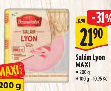 Salám Lyon MAXI, 200 g 