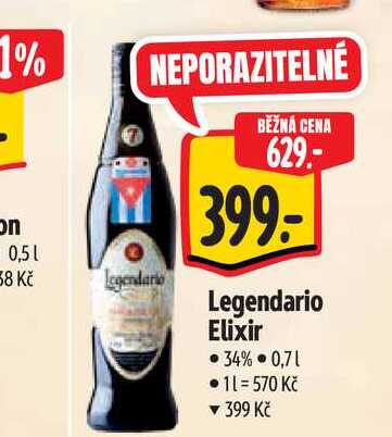   Legendario Elixir  0,7 l