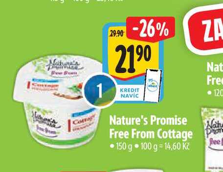 Nature's Promise Free From Cottage  150 g 