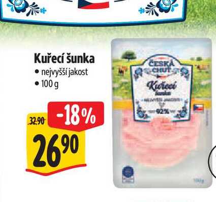 Kuřecí šunka 100 g