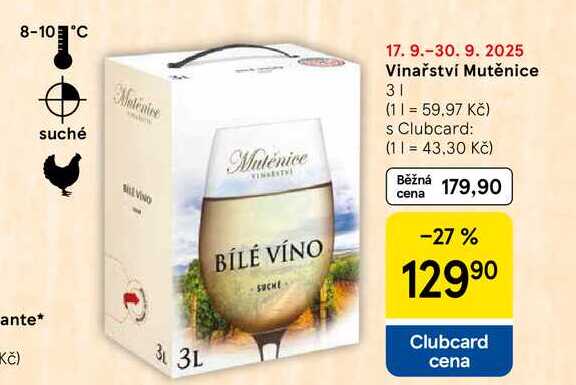 Vinařství Mutěnice, 3 l 