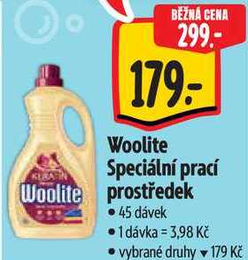 Woolite Speciální prací Woolite prostředek, 45 dávek 