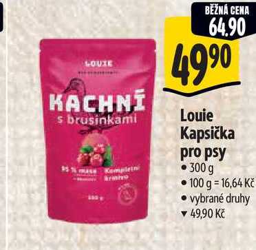 Louie Kapsička pro psy, 300 g