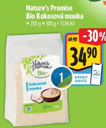 Nature's Promise Bio Kokosová mouka, 250 g