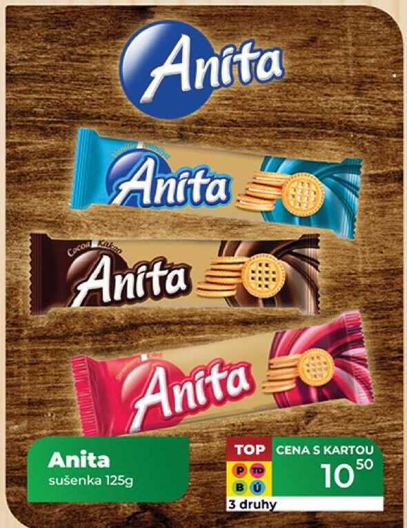 Anita sušenka 125g 