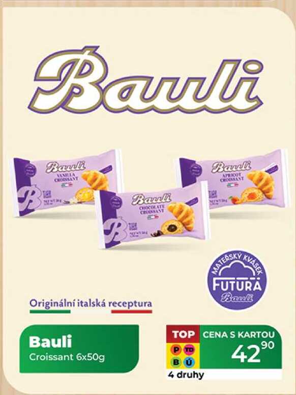 Bauli Croissant 6x50g  