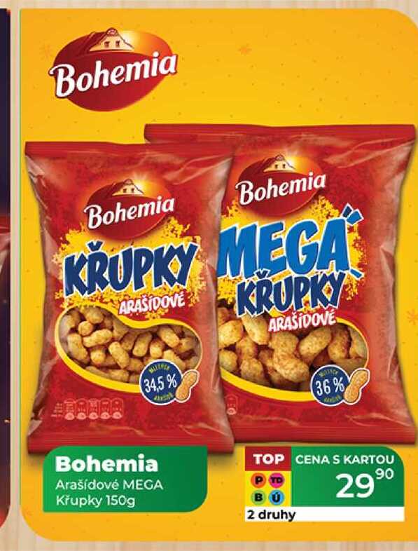 Bohemia Arašídové MEGA Křupky 150g 