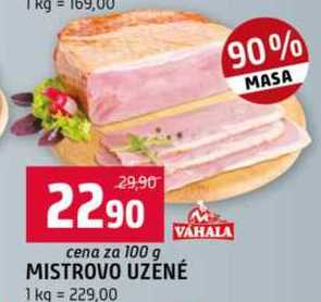 MISTROVO UZENÉ 100 g 