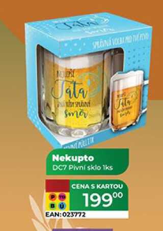Nekupto DC7 Pivni sklo 1ks  