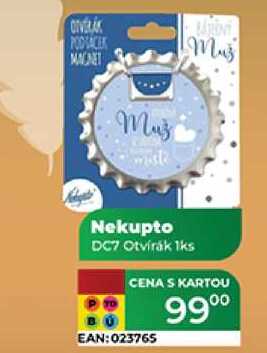 Nekupto DC7 Otvírák 1ks 