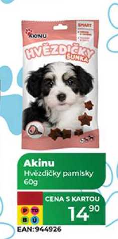 Akinu Hvězdičky pamlsky 60g 