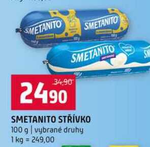 SMETANITO STŘÍVKO 100 g