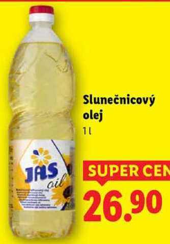 Slunečnicový olej, 1 l 