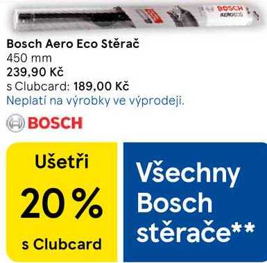 Bosch Aero Eco Stěrač 450 mm