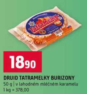 DRUID TATRAMELKY BURIZONY 50 g