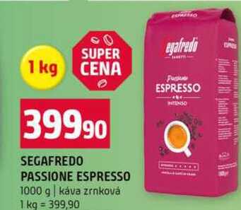 SEGAFREDO PASSIONE ESPRESSO 1000 g
