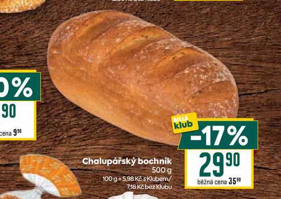 Chalupářský bochník 500 g