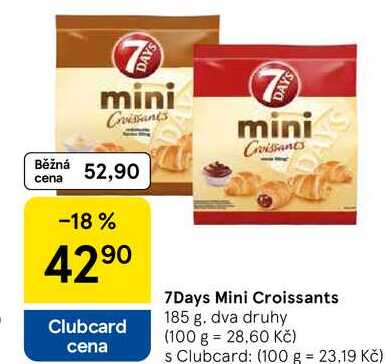 7Days Mini Croissants, 185 g