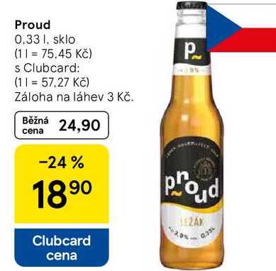 Proud, 0.33 l