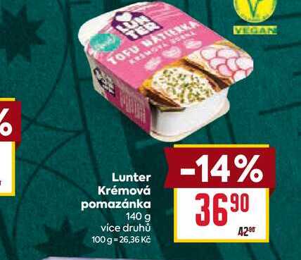 Lunter Krémová pomazánka 140 g 