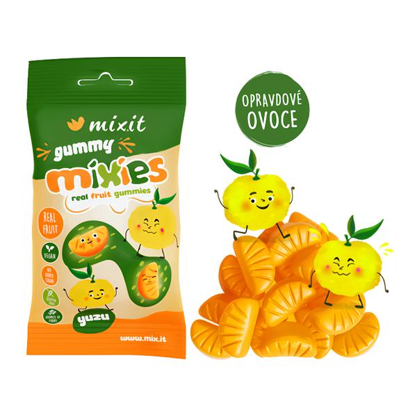 Mixit Gummy Mixies - Yuzu - přírodní želé bonbóny