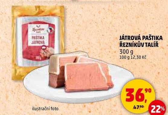 JÁTROVÁ PAŠTIKA ŘEZNÍKŮV TALÍŘ, 300 g 