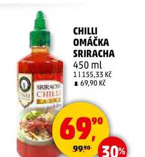 CHILLI OMÁČKA SRIRACHA, 450 ml  