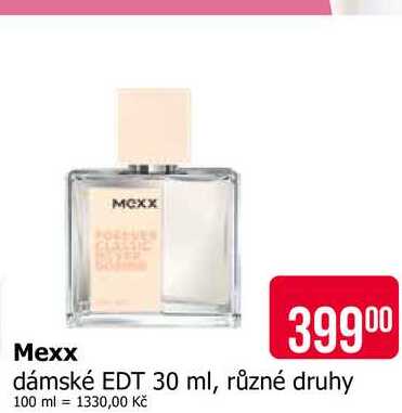 Mexx dámské EDT 30 ml, různé druhy 