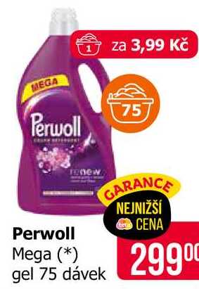 Perwoll Mega gel 75 dávek 