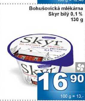Bohušovická mlékárna Skyr bílý 0,1% 130 g 