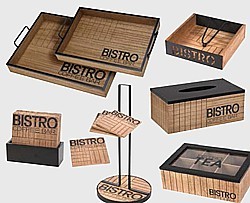 Série BISTRO - Sada podtácků