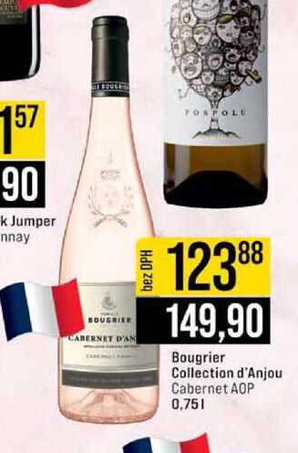 Bougrier Collection d'Anjou Cabernet AOP 0,75 l 