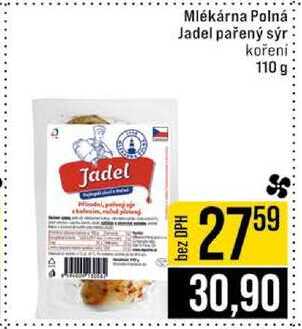 Mlékárna Polná Jadel pařený sýr koření 110 g
