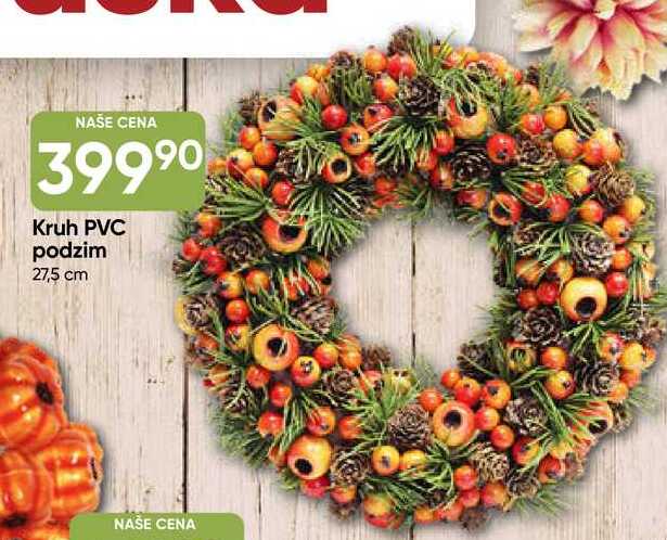 Kruh PVC podzim 27,5 cm 