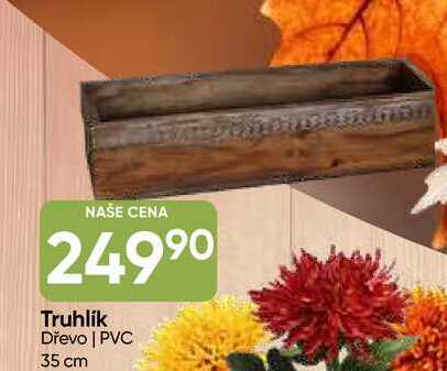Truhlík Dřevo PVC 35 cm 