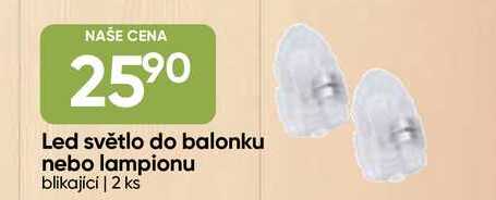 Led světlo do balonku nebo lampionu blikající  2 ks 