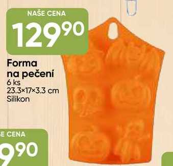 Forma na pečení 6 ks 23.3×17×3.3 cm