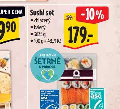   Sushi set  367,5 g