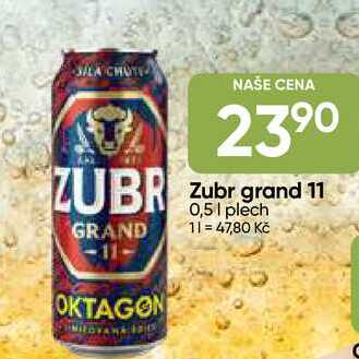 Zubr Grand 11 0,5l 0.5l plech