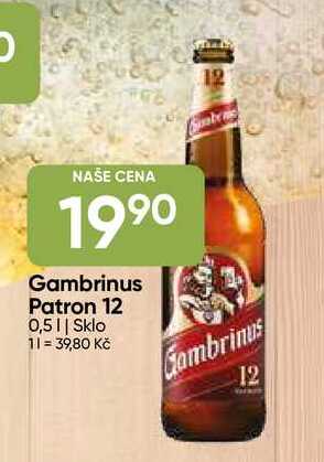 Gambrinus Patron 12 0,5l Sklo 
