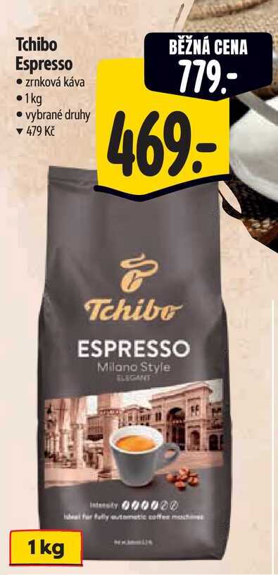 Tchibo Espresso  zrnková káva  1kg  